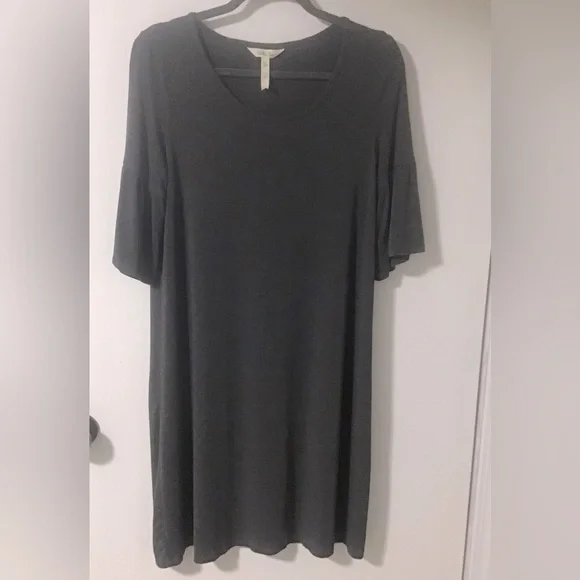 Matilda Jane Jersey Live To Teach Flutter Sleeve Dress - Picture 2 of 6